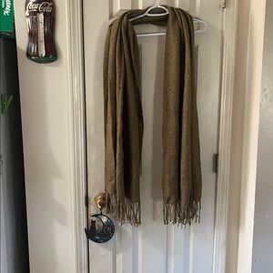 Textured Fringe Scarf